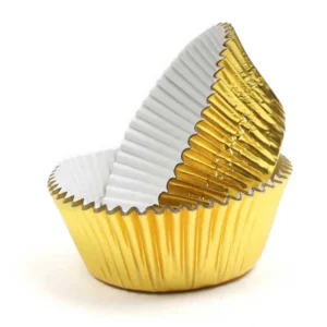 Golden Cupcake Liner – Large (Pack of 100)