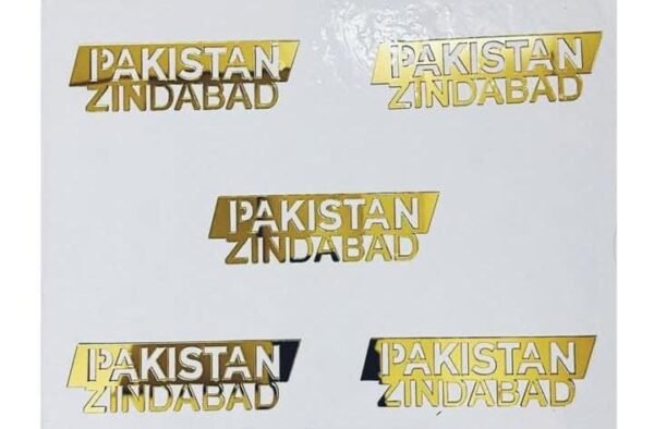 Pakistan Zindabad Acrylic Tag