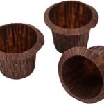 Brown Bucket Liners Pack Of 30 Pcs