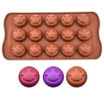 Smily Face Chocolate Mold