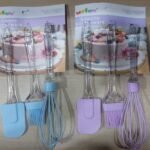 Spatula-Brush-Whisk Set