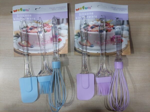Spatula-Brush-Whisk Set
