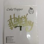 Happy Birthday Acrylic Topper