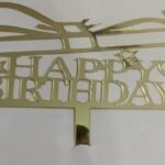Happy Birthday Acrylic Topper