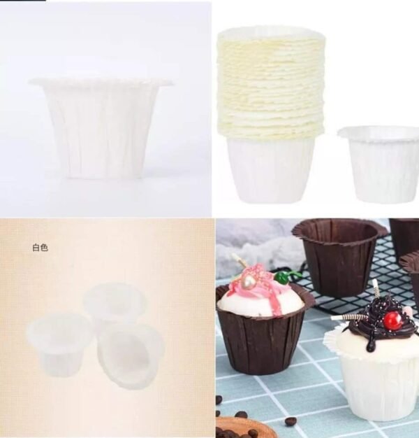 White Color Bucket Liners Pack Of 30 Pcs