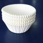White Cupcake Liners Pack Of 100 Pcs