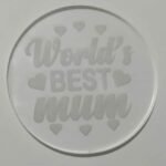 World's Best Mum Embosser