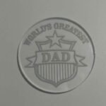 World's Greatest Dad Embosser