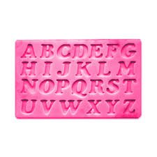 Alphabet Silicone Mold
