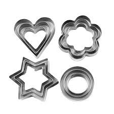 12 Pcs Steel Cookie Cutter