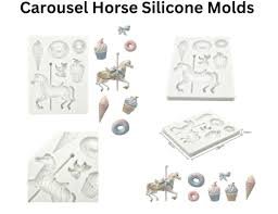 Carousel Horse Silicone Mold