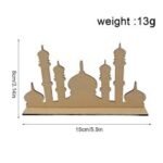 Mosque Acrylic Tags Pack Of 5 Pcs