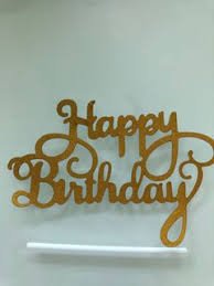 Happy Birthday Cutouts Pack Of 6 Pcs