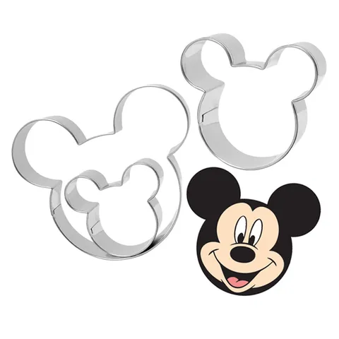 3 Pcs Mickey Mouse Cutter