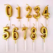 Numeric Candle Topper Of Number 1