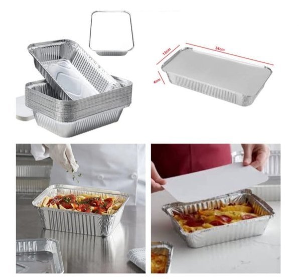 10 Pcs Lazania Foil Box