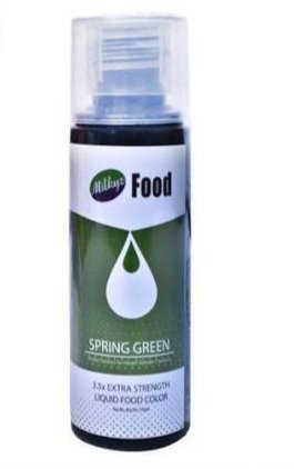 Milkyz Food Liquid Food Color Spring Green 120ML Bottle