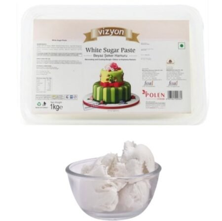 500 Grams Vizyon White Fondant