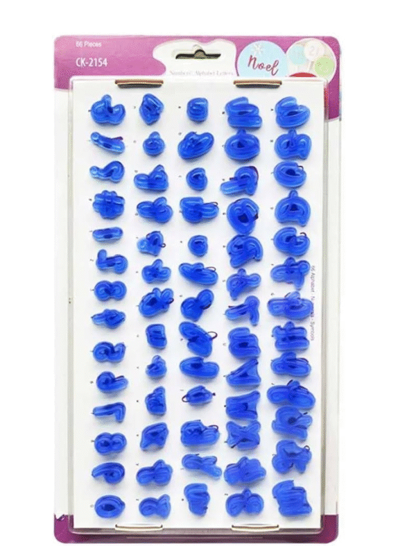 66 Pcs Alphabet & Number Cutter Set