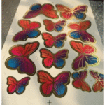 13 Pcs Multi Butterfly – Cake Decoration