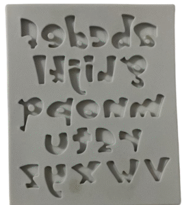 Alphabet Silicone Mold