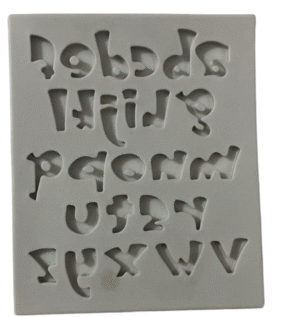 Alphabet Silicone Mold