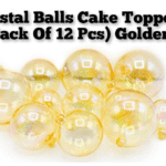 Golden Transparent Faux Balls