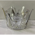 Silver Crown – Premium Cake Topper